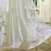 Rideaux gris épais Jacquard pour salon chambre à coucher traitement de fenêtres Luxruy rideau de tulle blanc rideaux oeillet 210913
