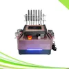 Kliniek Salon Spa 6 in 1 Gezicht Opheffen RF Vacuüm Cavitatie Laser Lipo Afslanken Lipo Cavitatie Machine