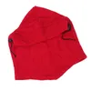 Cycling Caps & Masks Outdoor Cap Windproof Keep Warm Fleece Face Mask Balaclava Bike Winter Neck Hat Head Scarf Ski (Red)