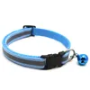 Dog Obroże Smycze Nylon Webbing Pet Cat Collar Heavy Duty Clip Buckle Reflective dla małych średnich psów Regulowane akcesoria