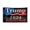 2024 Trump Banner Flaga The United States Flags Wybory Kampania dla banerów Make America Great ponownie 90 * 150 cm 8 5QW Q2