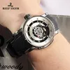 Reef Tiger/rt najlepsza marka sportowa sportowa zegarek mężczyzn Wodoodporne projektant automatyczne zegarki mechaniczne gumowe paski na rękę
