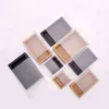 10Pcs Good Kraft Paper Gift Packing Box Wedding Party Cookie Candy Cake Boxes With Clear PVC Window Delicate Drawer Display 211108