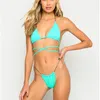 Vrouwen bodysuit badmode backless keten badpak bikini set vrouwelijk strand zonnebaden zwemkleding sexy bandage badpak braziliaanse tan9985866