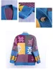 Qnpqyx Novas Mulheres Mulheres Camisolas Colorido Colorido Manga Longa Cardigan Pullovers Sweater Jacquard Stitching Mulheres Designers Roupas 2020