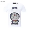 T-shirt da uomo di design Teschio di cristallo Tees Summer Basic Lettera di stampa solida Orso Skateboard Casual Top punk Magliette Moda abbigliamento di lusso orangutan manica corta