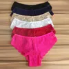 Kvinnors trosor 12 st / set Kvinnor Underkläder Transparent Lace Kvinna Briefs Sexig Underkläder Femme Låg midja Underbyxor för Kvinna Panty