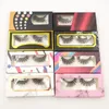 3D False Eyelashes with Box packing Wispies Fluffies Drama Eyelash Natural Long Soft Handmade Black Faux Lashes