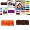 Aessories Baby, Kids Maternitykids Neonate Beautif Fascia per capelli in pizzo Turbante Fascia per capelli con nodo estensibile per acconciature Consegna a goccia 2021