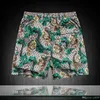 Shorts M518 hommes sergé imprimé loisirs haute qualité pantalons de plage maillots de bain homme lettre Surf vie nage à la taille 2XL
