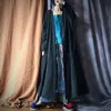 Johnature Frauen Gürtel Trenchcoat Vintage Leinen Herbst Herbst Lose Beiläufige V-ausschnitt Chinesischen Stil Graben Weibliche Lange Mantel 210521