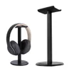 Support pour casque d'écoute, support de bureau pour écouteurs, barre de support, appui-tête flexible, base solide en ABS pour casques de jeu, support d'affichage de bureau