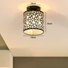 Светодиодный потолочный светильник светильник E27 старинный светильник для входной столовой украшения домашних осветительных светильников