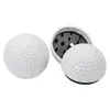 43 mm Golfbal White Acrylic Smoking Herb Grinders 1.7 Inch Mini Plastic Rook Grinder Tobacco Accessoires Fabriek Groothandel