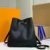 M44022 Designers Drawstring Handbags Purses Shoulder Bag Women Tote Brand Letter Embossing Genuine Leather crossbody Bags Backpacks
