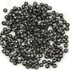 500pcs/lote dia.7mm Black Spacer White Charme Mercas de acrílico Letra A-Z Alphabet Fit para colar de pulseira DIY