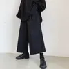 Spodnie męskie wiosenne i jesienne styl ciemne Yamamoto spodnie dziewięć minut spodnie proste spodnie do włosów trend