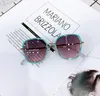 Summer Kids Sunglass 2021 Boys Gilrs big half metal square Frame Sunglasses Children ocean Glasses Eyeglasses Uv protection Beach 3548585