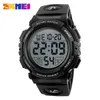 2019 Zegarek sportowy Męskie Outdoor Fashion Cyfrowy Zegarek Wielofunkcyjny Wodoodporne Wristwatches Man Relogio Masculino Skmei Nowy X0524