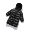 Inverno 2021 neonata tuta da neve tuta sportiva neonati con cappuccio colore soild Baby Boy giacca cappotti cotone tuta da neve per 3-8 anni bambino H0909