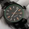 Luksusowy zegarek dla mężczyzn Watch 40 mm Strap Stael Strap Paski Męskie zegarki Automatyczny ruch mechaniczny Sapphire Glass 5atm Waterproof