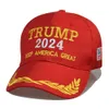 2024 Trump Baseball Caps Letras de Eleição Presidencial Impresso Verão Sol Chapéu Ajustável Chapéus EUA Hip Hop Cap Head Wear LT15