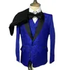 Men's Suits & Blazers Boy 3 Pcs Suit Set Jacket Pants Vest / Fashion Children's Boutique Wedding Man Formal Dress Coat