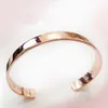 Bangle Pure Copper Magnet Energy Health Open Plated Color Simple Bracelet Bio Healthy Healing BraceletBangle Lars22