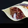 Магнолия цветок ясный стенд вверх по меню слезы для уплотнения самозанятия конфетные еда печенье кофе чай многоразовый хранения упаковки пакеты lx4233