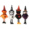 Party Supplies Halloween Dekoration Hängande Pumpa Ghost Witch Black Cat Doll Pendant Horror House Ornaments XBJK2107