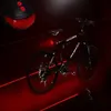Bike l￡ser luz ciclismo l￡mpara led l￡mpara de bicicleta bicicleta trasera trasera livera183a