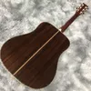 41 inch D mold abalone inlaid folk fingerstyle acoustic guitar