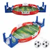 Mini juego de mesa de fútbol, juego de mesa, juguetes de fútbol para niños, mesa portátil educativa para exteriores, deportes de pelota