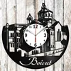 Wall Clocks Beirut Skyline Record Clock Home Art Decor Unique Design Handmade Original Gift Black Exclusive Fan