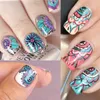 Wholesale DIY Nail Stickers Ham Print National Style Transfer Decals Sliders Nails Art Decorations Accessories Manicure Decor