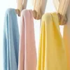 Niemowlę kołdrzenie Wrap Kocowe Tkaniny Pure Color Bambusa Bawełniana Kołowina Ręcznik kąpielowy Spring and Letni Gaza Letni Spacerowiczki Okładki WMQ763