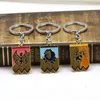 Keychains 2021 Anime Fire Emblem Keychain Lion Deer Metal Pendant Keyrings nyckelkedjor souvenirer Figur gåvor män kvinnor2029222