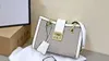 Kvinna Baosuo Buckle Color Matching Chain Messenger Vintage Bag Handväskor axelväska handväska axel hinkväskor kvinna shopping w2558