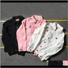 Jackor Mens Denim Men Windbreaker Streetwear Jeans Jacka Homme Casual Fashion Coat Rosa Vit Svart 5XL1 JVYGL VSBUP