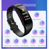 Nouvelles femmes écran couleur montre intelligente pour Ios Android téléphone Sport Fitness Tracker podomètre fréquence cardiaque pression artérielle montres Q0524