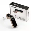 G7 multifonctionnel voiture Bluetooth mains libres émetteur Kit transmetteur FM USB MP3 lecteur de musique allume-cigare chargeur