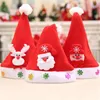2021 Boże Narodzenie Suppli Merry Christmas Decorated Feld Santa Claus Hat