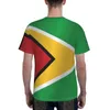 Men's T-Shirts Promo Baseball Guyana Flag T-shirt Funny T Shirt Print Novelty R333 Tees Tops European Size