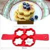 Ei schimmel Pancake Maker Pancakes Ring NonStick Siliconen Schimmel Fornuis Gebakken Eieren Shaper Omelet Mallen Voor Keuken Bakken Accessoires