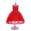 Robe de soirée élégante pour enfants 3-14 ans Fille Princesse Robe de bal Robes pour adolescents Junior Enfants Costume de mariage Vêtements 210331