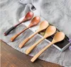 Novo13 * 3cm Alta qualidade colheres de madeira chá café leite mel utensílios de mesa cozinha acessórios cozinhar sal pequeno Spoons RRE11813