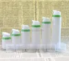 Bouchon Transparent vert, bouteille sans air, pompe, Lotion sous vide, emballage cosmétique, 50ml, 100ml, 100 pièces/lot