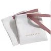 white Flannel Gift Bags with ribbon 8x10cm 9x12cm 10x15cm 13x17cm pack of 50 Makeup Jewelry Packaging Pouch