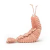 22cm Plush Shells Scales Toys Shrimp Cute Sheldon Dolls Stuffed Animal Appease Doll for Baby Children Birthday Present