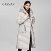 Gasman Manner Merk Down Parka's Winterjas Damesjas Lange Dikke Outlekwarm Vrouwjacket Plus Size 206 210910